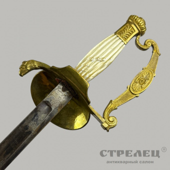 фото — шпага без ножен. s.&.j, 3олинген. пруссия, 19 век